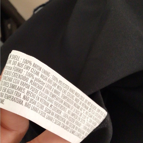 Forever 21 black floral maxi small ruffle - Picture 9 of 10